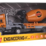 Baufahrzeug – Betonmischer mit Licht und Sound 1:24