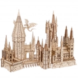 Ugears Holz-3D-Puzzle Schloss Hogwarts HARRY POTTER