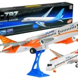 Privatflugzeug Weiße Reibungsbasis 65 cm