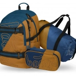 Set BAAGL Skate Duo: Rucksack, Federmäppchen und Sporttasche