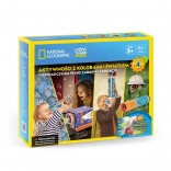3D-Puzzle-Set mit Farben und Licht