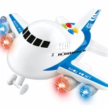 Schwungrad-Flugzeug mit Licht- und Soundeffekten 22 cm