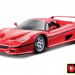 Metallmodell Bburago 1:24 Ferrari F50 rot