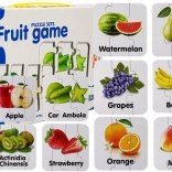 Lernpuzzle Obst – 10 Paare