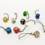 Detoa Schlüsselanhänger Würfel – bunter Anhänger für Schlüssel