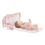 Petitcollin Wickelset für Puppen mit 2-in-1-Täschchen