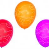 Aufblasbare Luftballons mit Aufdruck 30 cm - Set mit 10 Stück