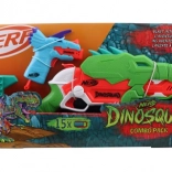 Nerf Dinosquad Kombipack – Set aus Dart-Blastern mit Dinosauriermotiv