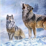Diamantmalerei Wolfsruf 30x40cm