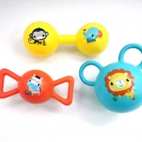 Fisher-Price Set aus bunten Bällen mit Griffen für Babys