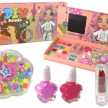 Kreatives Set für Make-up und Schmuck 2in1, 100 Stk