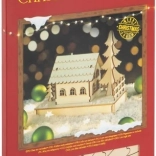 Holzpuzzle 3D Häuschen