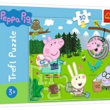 Puzzle Trefl Peppa Pig Waldabenteuer 30 Teile