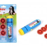 Projektor mit Bildern von Maulwurf