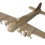 Großes Holzmodell Flugzeug Bomber B17