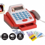 Kleine digitale Kinderkasse mit Zubehör, Licht und Sound