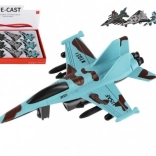 Metall-Kunststoff-Jet mit Rückziehmotor 14 cm – 4 Farben