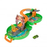 Teamsterz Dino-Bahn im Koffer mit Auto