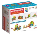 magnetische Baukästen Cube House Pinguin