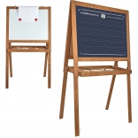 Große doppelseitige Holztafel für Kinder von Vilac