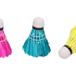 Farbige Badmintonbälle, 3 Stk.