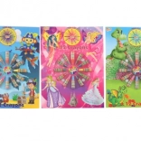 Malbücher A4 mit Wachsmalstiften Piraten, Dinosaurier und Prinzessinnen