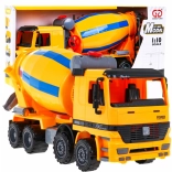 Betonmischer für Kinder 3+ Realistisches Modell 1:10 + bewegliche Teile + drehbarer Eimer