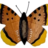 Holzmagnet Schmetterling groß 2Kids Toys