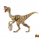 Oviraptor mit Ei Kunststofffigur 12 cm