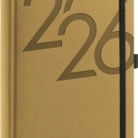 Tageskalender 2026 Gold 15x21 cm