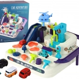 Interaktive Hindernisbahn für Spielzeugautos City Big Adventure