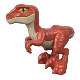 Dinosaurier JURASSIC WORLD Raptor rot Figur