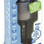 Drahtloses Karaoke-Mikrofon mit Lichteffekt