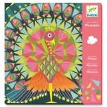 Mosaikbilder Pfau und Eule von Djeco