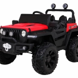 Elektrisches Kinderauto Master of Terrain 4x4 – rot