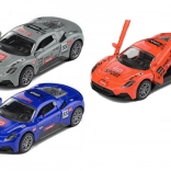 Metall-Rennauto mit Rückwärtsgang