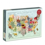 Puzzle Blumen USA 1000 Teile