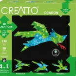Kreativ-Set leuchtender Drache Creatto