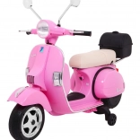 Elektrischer Kinderroller Vespa Rosa