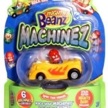 Mighty Beanz Machinez Rennwagen mit Sammelbohne