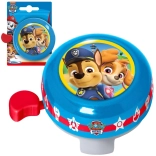 Blauer Kinderfahrradklingel mit Paw Patrol Motiv