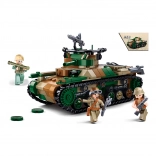 Sluban WWII Japanischer Mittlerer Panzer Typ 97 2-in-1 Bauset