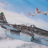 Flugzeugmodell Messerschmitt Me 262 A-1a 1:72