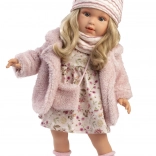 Realistische Puppe Lucia mit weichem Körper 40 cm