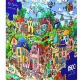 Puzzle HEYE Happytown 1500 Teile