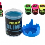 Neon-Schleim 160 g, leuchtet unter UV/Blacklight, 4 Farben