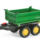 Anhänger mit kippbarem Megaaufbau für Traktor