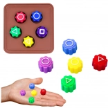 Spielwürfel Gonggi inspiriert von Squid Game