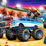 Puzzle mit 70 Teilen Monster Truck Show