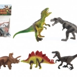 Set aus Kunststoff-Dinosauriern 15–18 cm, 5 Stück